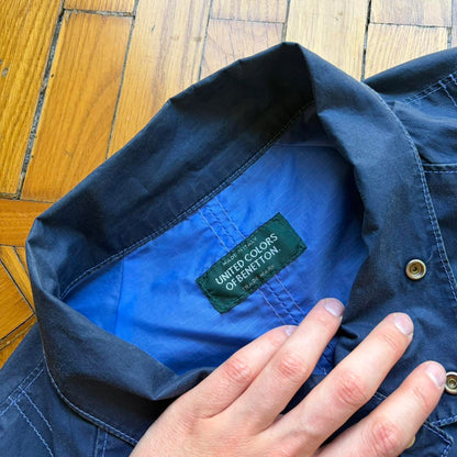 1990s Benetton Utility Jacket Navy L