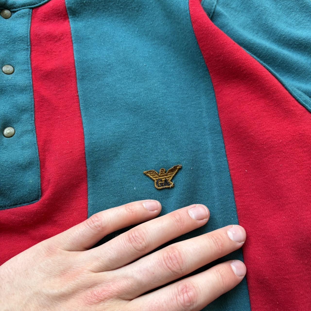 1980s Giorgio Armani Striped T Shirt S