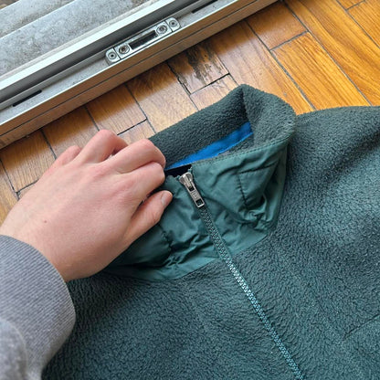 1990s Patagonia Fleece Jacket Green XL