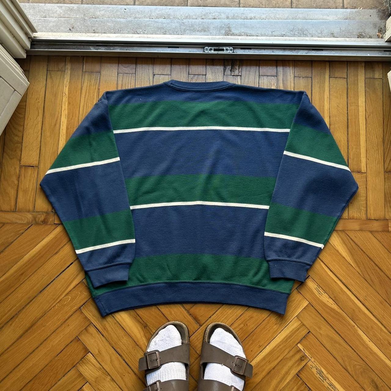 1990s Paul & Shark Striped Knitted Jumper M