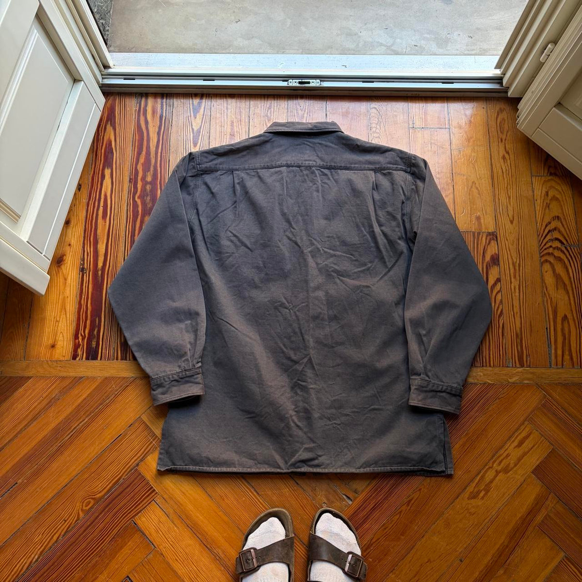 1990s Armani Jeans Full Zip Shirt XL