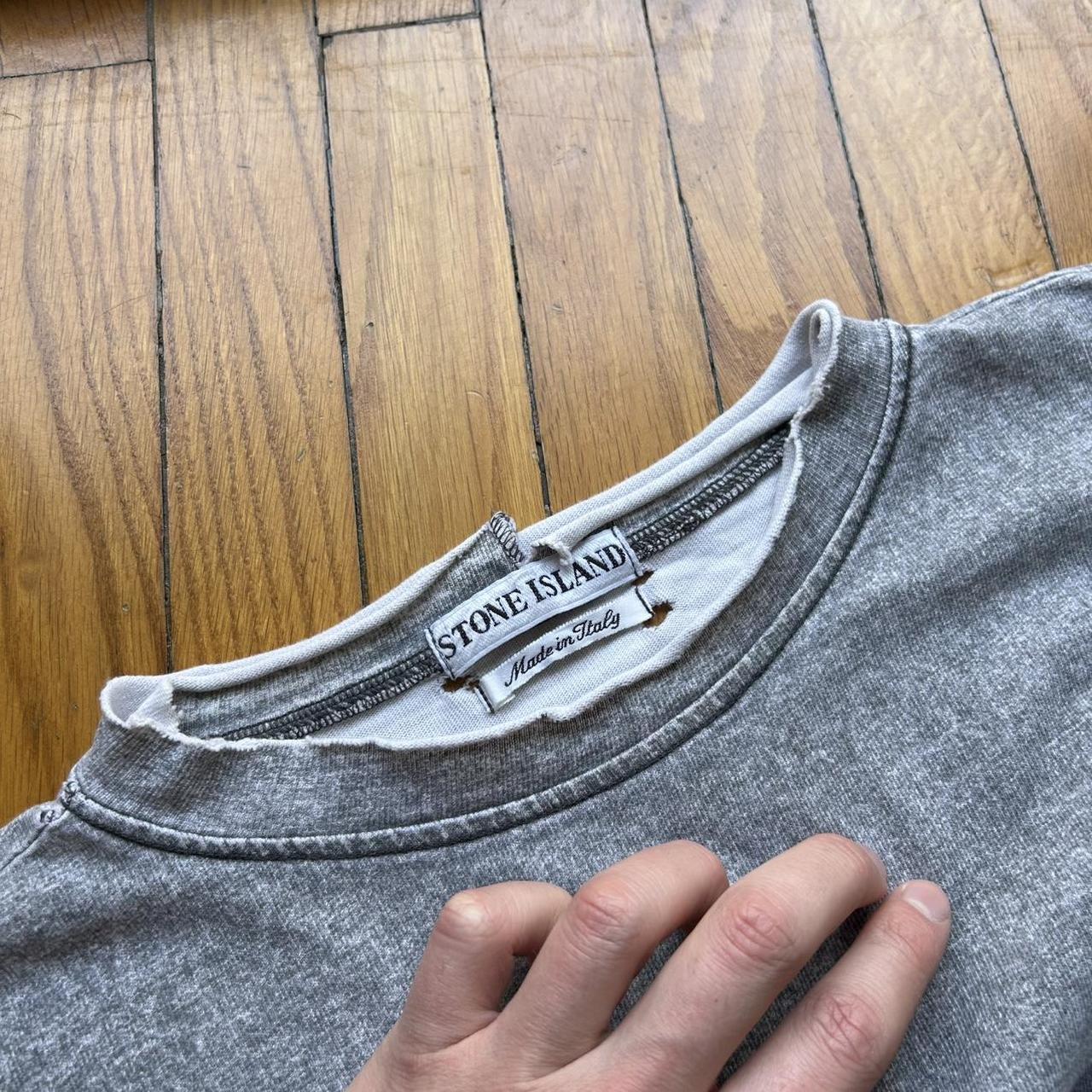 S/S 1995 Stone Island Marina T Shirt Grey M