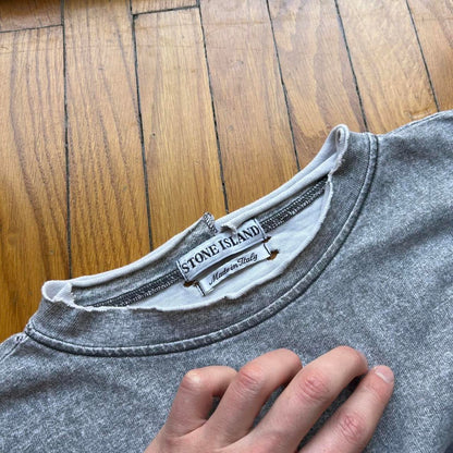 S/S 1995 Stone Island Marina T Shirt Grey M