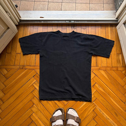 1990s Armani Jeans T Shirt Black M