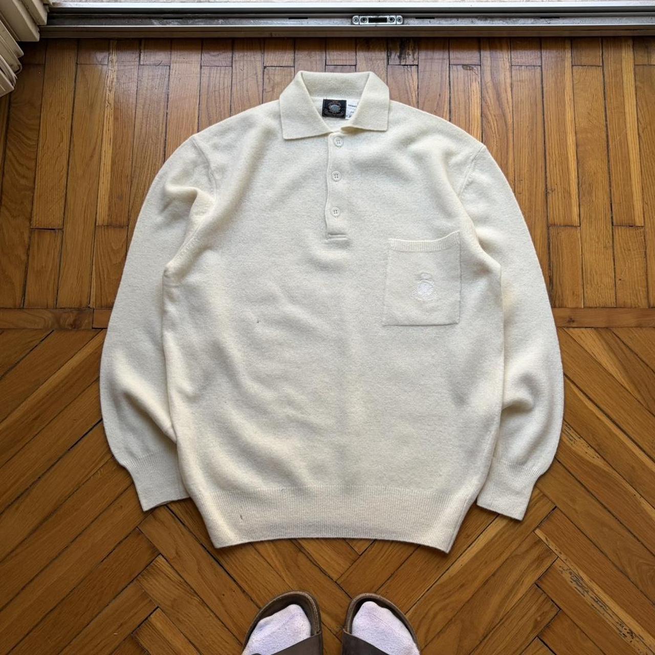 1980s Classics Of Emporio Armani Knitted Jumper Cream M