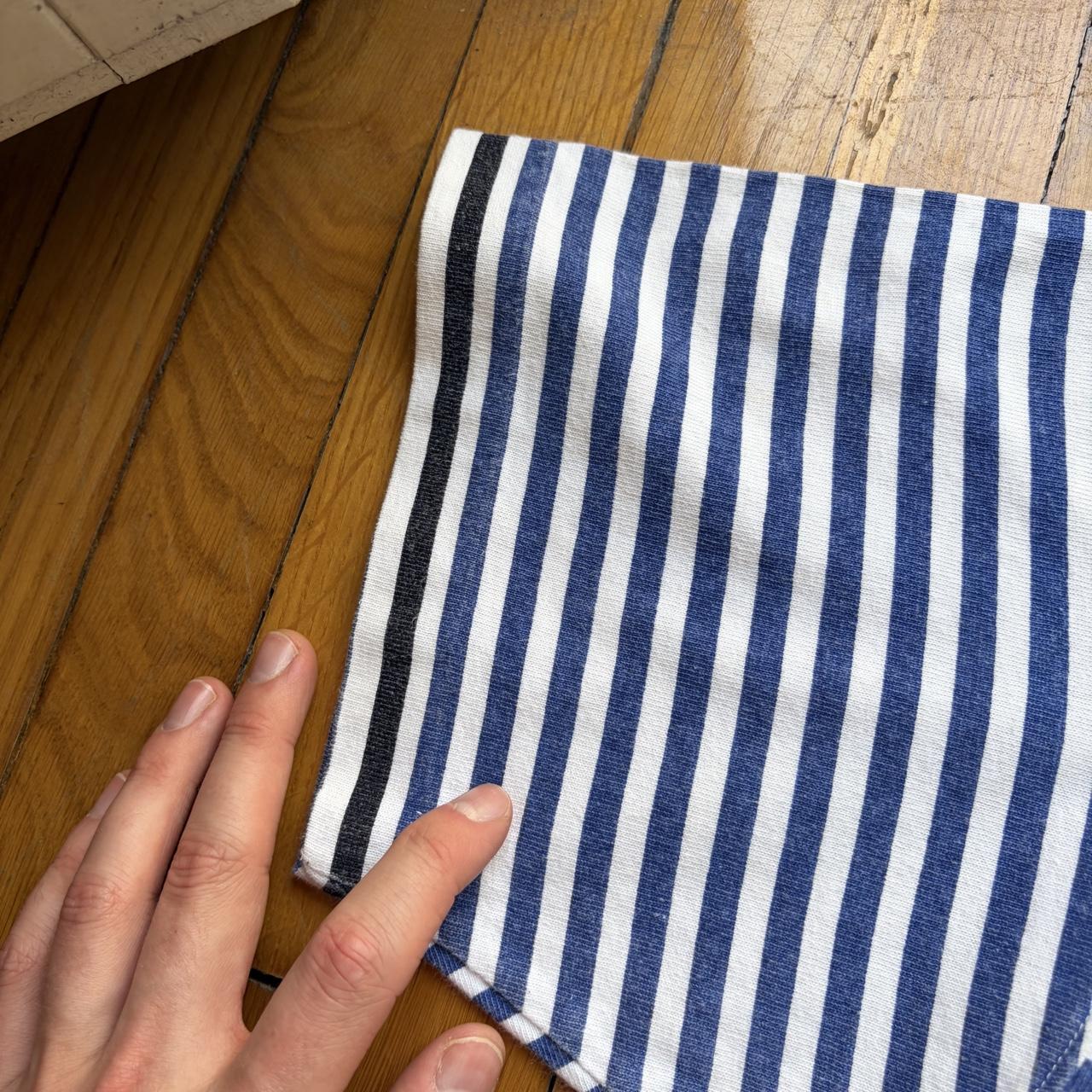 1980s Stone Island Striped T Shirt M