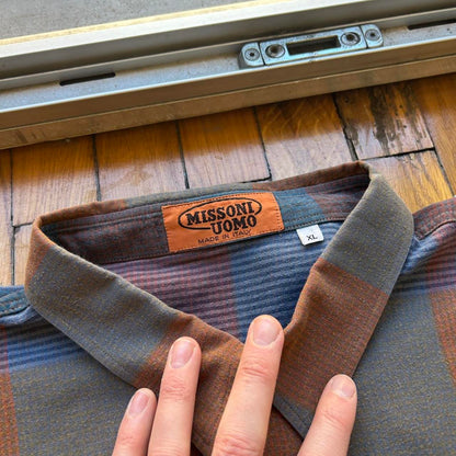 1990s Missoni Checked Shirt M