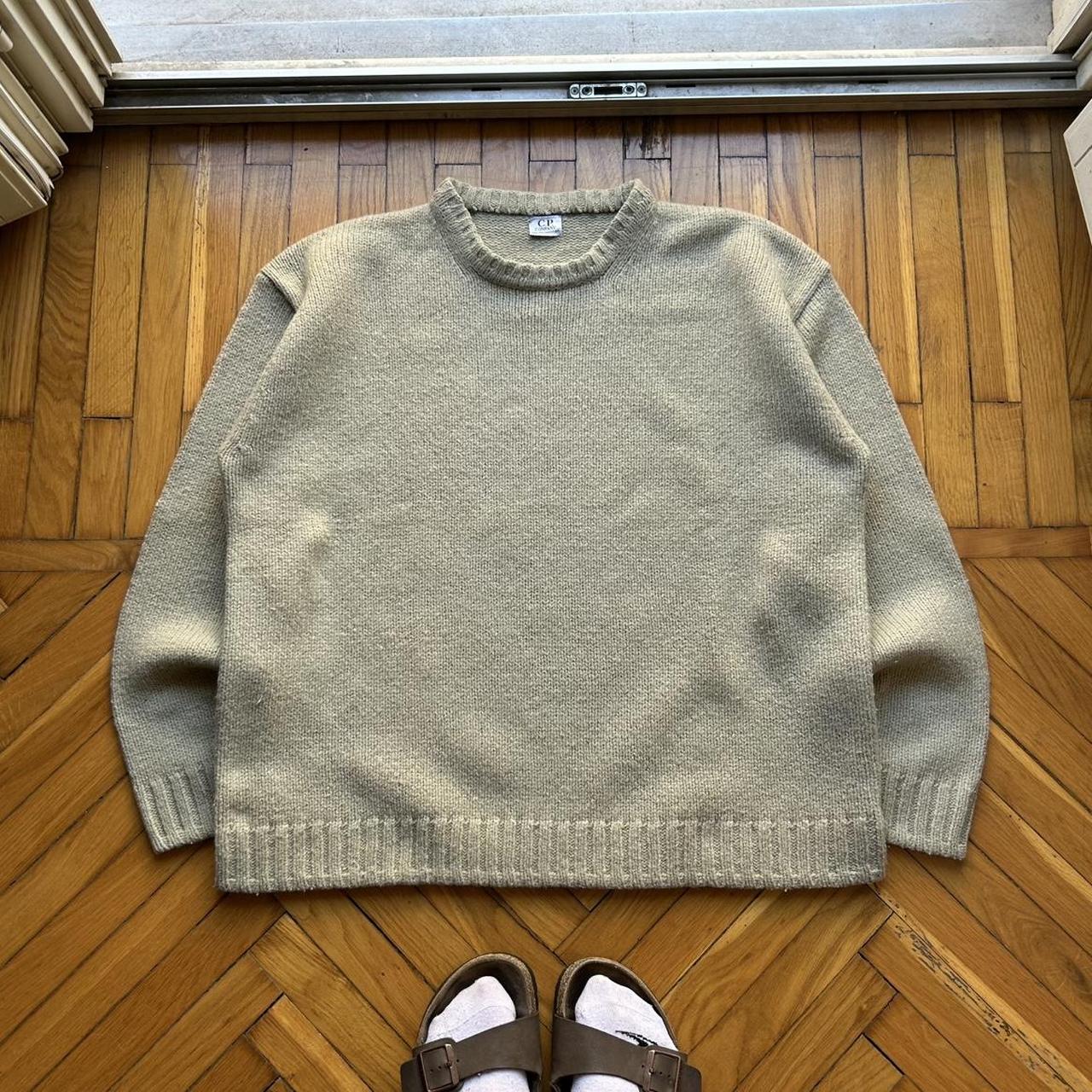 1980s CP Company Knitted Jumper Green L