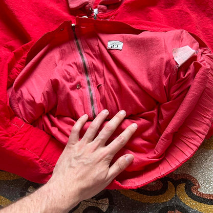 1980s CP Company Bomber Jacket Red L