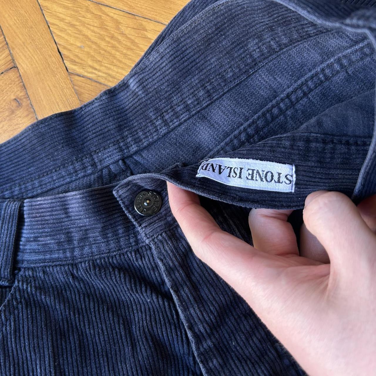 1980s Stone Island Corduroy Trousers 32W 30L
