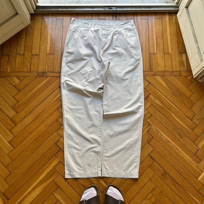 1990s Massimo Osti Production Trousers Cream 34W 32L