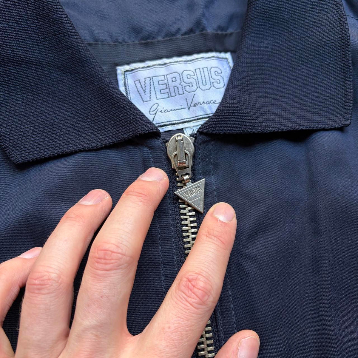 1990s Versus by Gianni Versace Bomber Jacket L