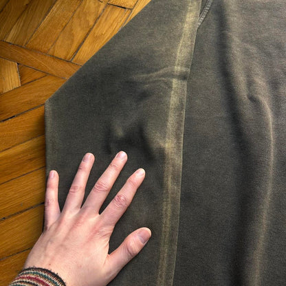 1990s Avirex Sweatshirt Khaki XXL