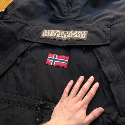 2000s Napapijri Skidoo Jacket Black XXL