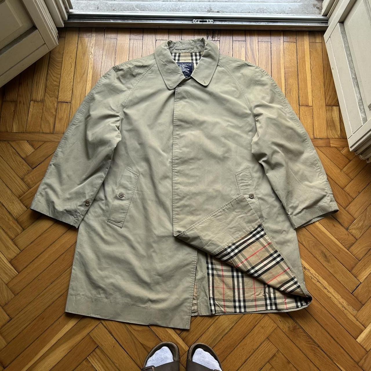 1990s Burberry Trench Coat Beige XL