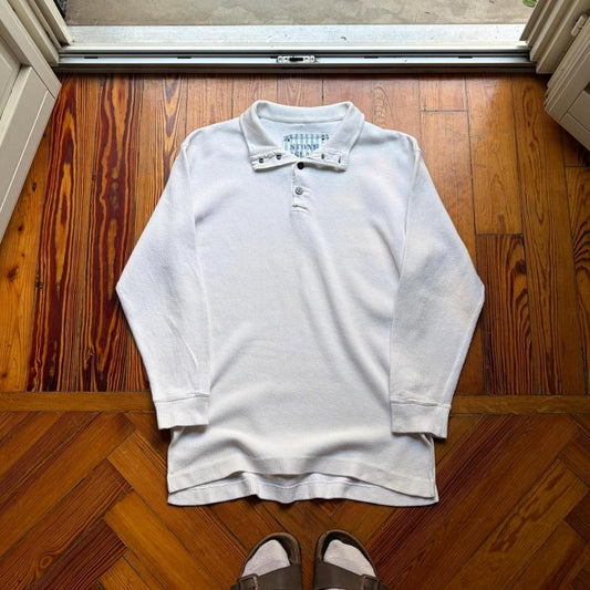 1980s Stone Island Marina Sweatshirt White M