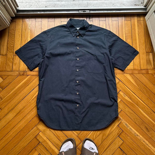 1990s Giorgio Armani Shirt Navy L