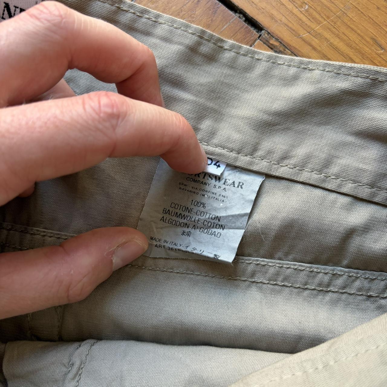 S/S 2002 Stone Island Trousers 36W 34L