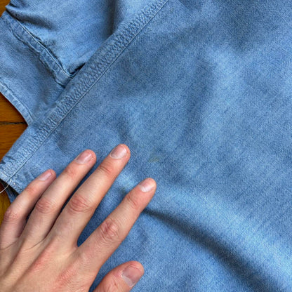1980s CP Company Denim Shirt Blue L