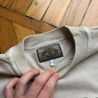 1990s Armani Jeans 10 Year Anniversary T Shirt L