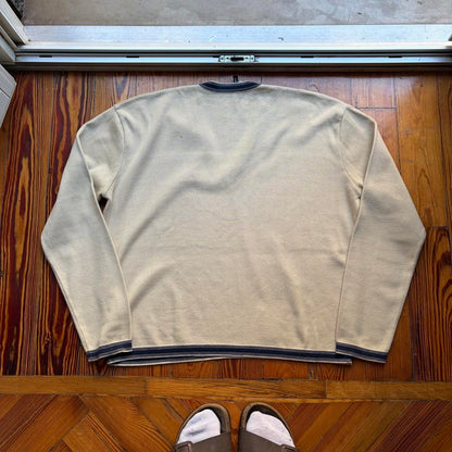 1980s Giorgio Armani V Neck Knitted Jumper M