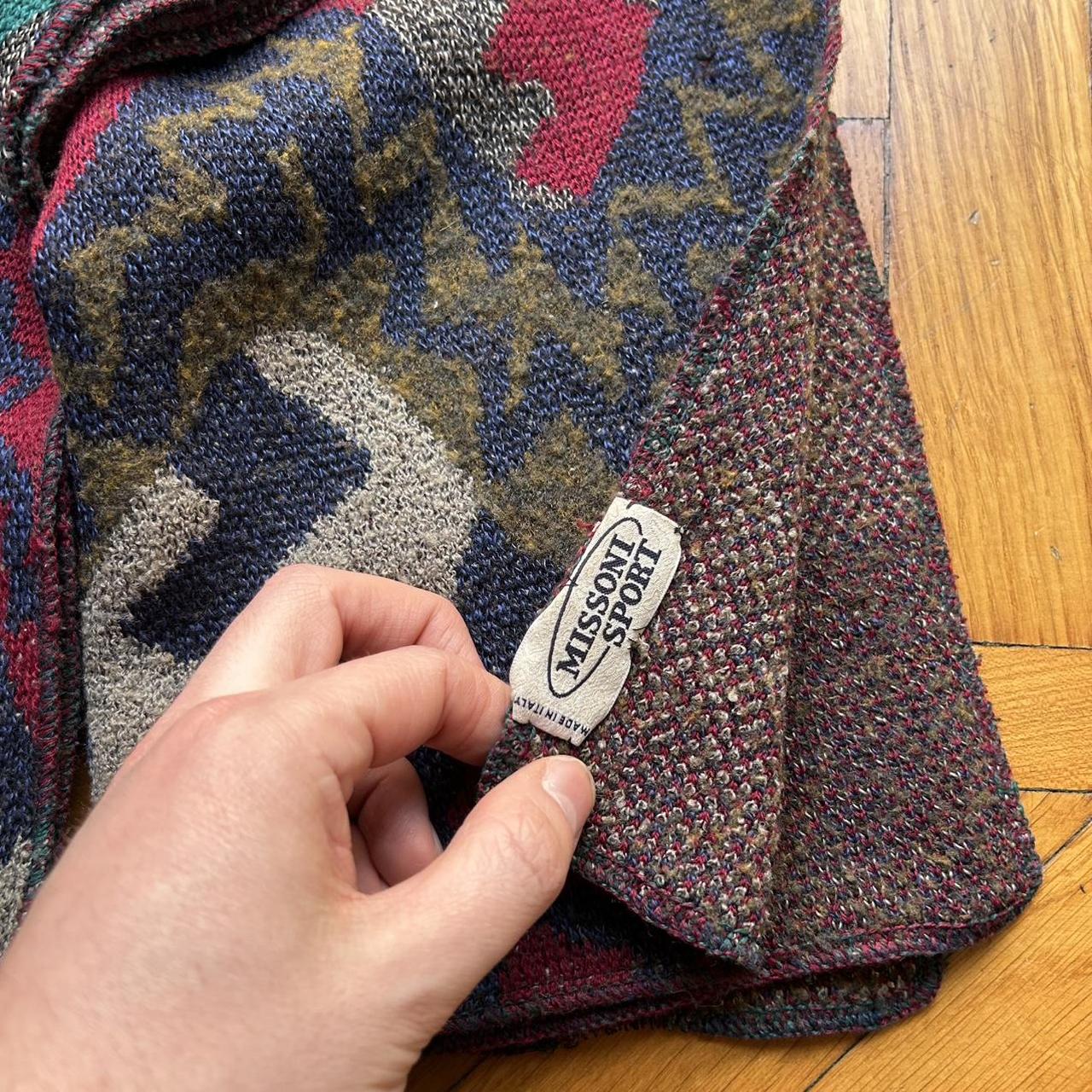 1990s Missoni Sport Knitted Scarf OS