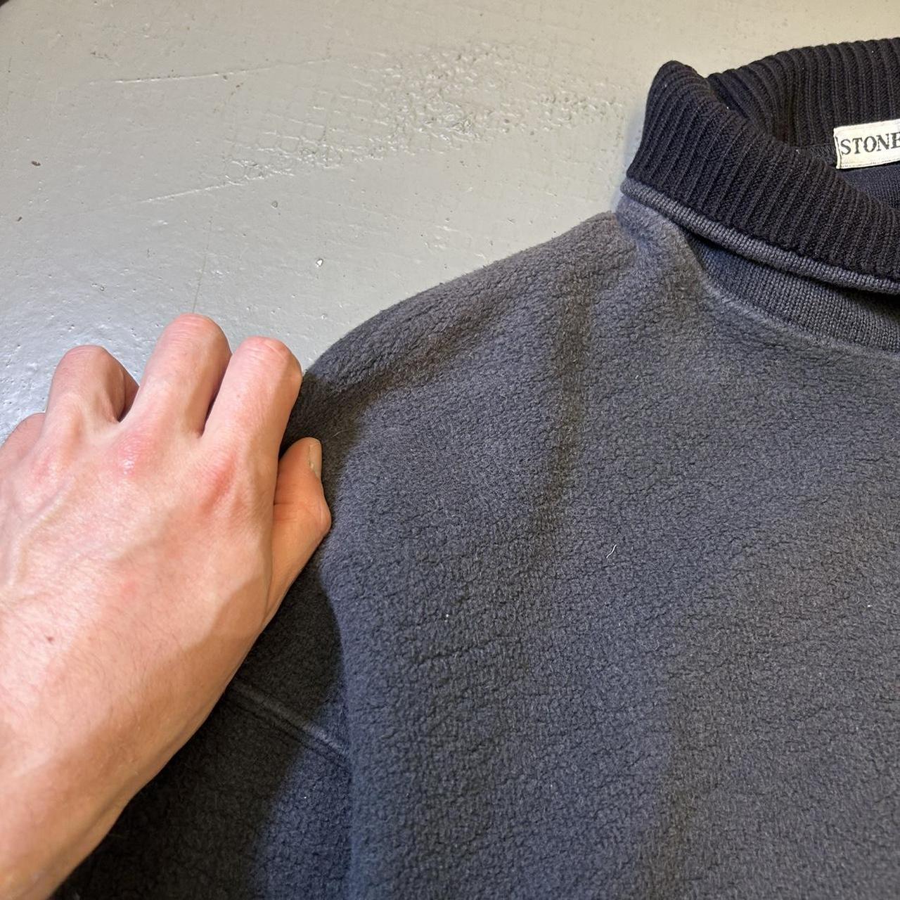 1980s Stone Island Fleece Navy XL