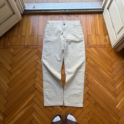 1990s Stone Island Marina Trousers Beige 32W 30L
