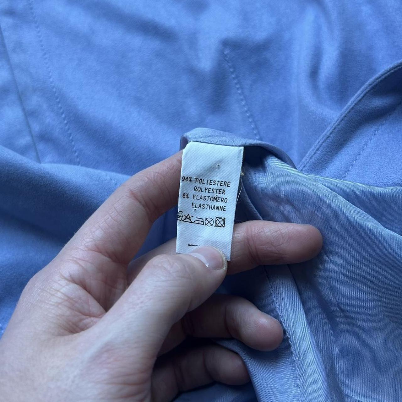 1990s Pierre Cardin Shirt Blue M