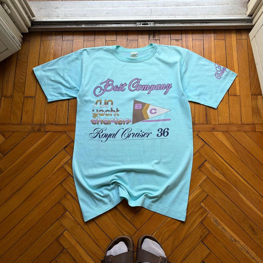 1980s Best Company T Shirt Blue S