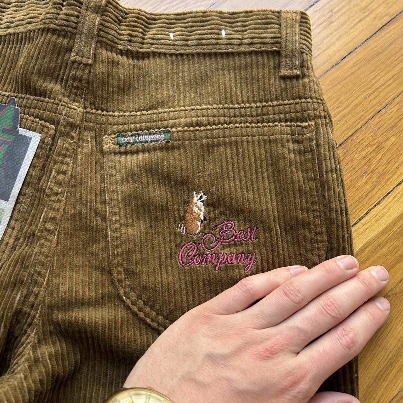 1980s Best Company Corduroy Trousers BNWT 26W 28L