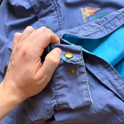 1980s Best Company Jacket Blue L