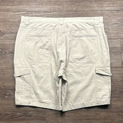 Vintage John Rocha Cargo Shorts Beige 40W