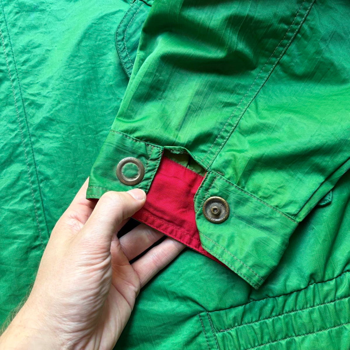 1980s Ciao Bomber Jacket Green L