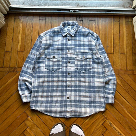 1990s CP Company Flannel Shirt Checked S