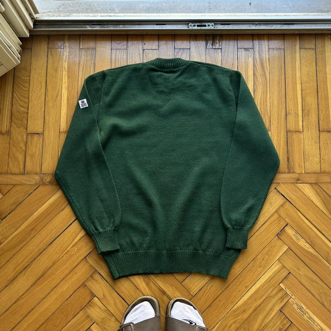 1980s Cerruti 1881 Knitted Jumper Green S