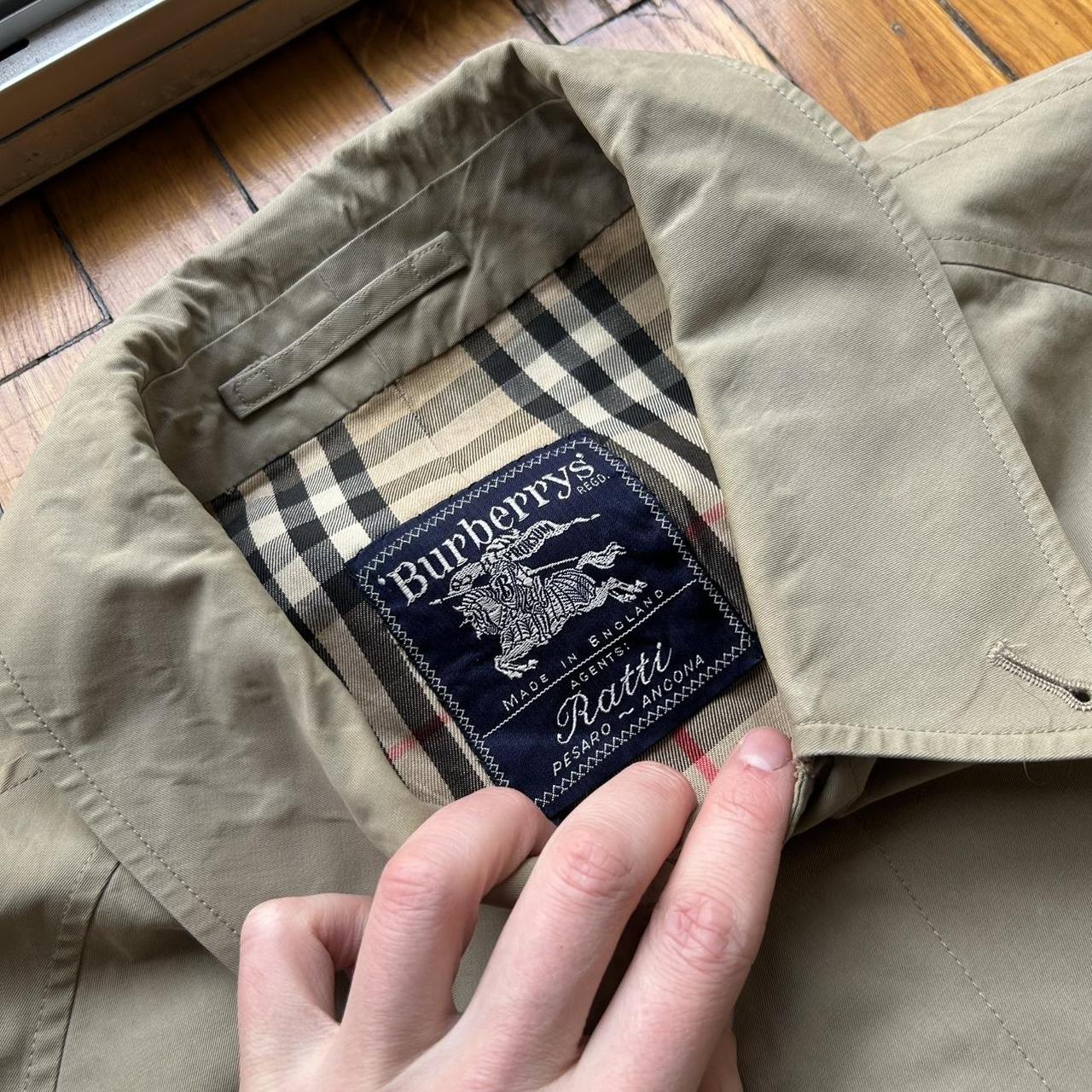 1990s Burberry Trench Coat Beige XL