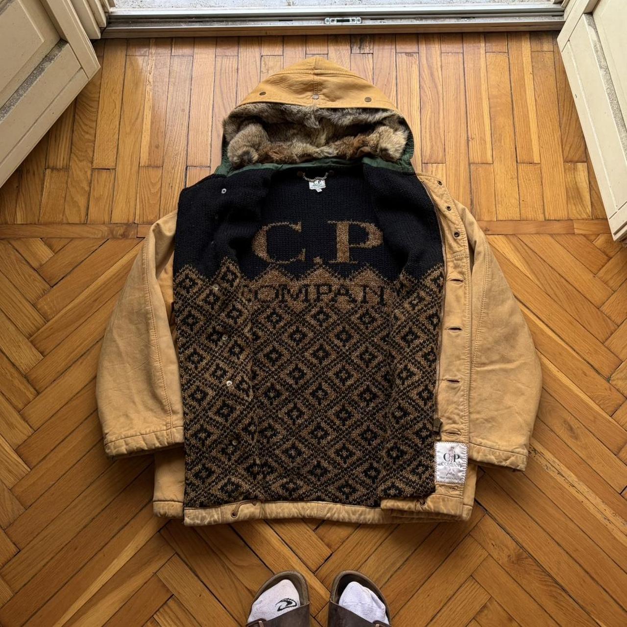 1987 CP Company Leather Jacket L