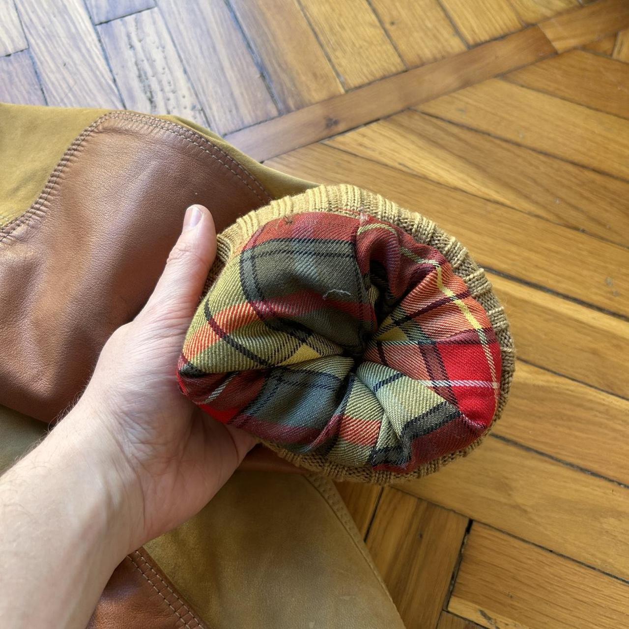 1990s Timberland Leather Shearling Jacket L