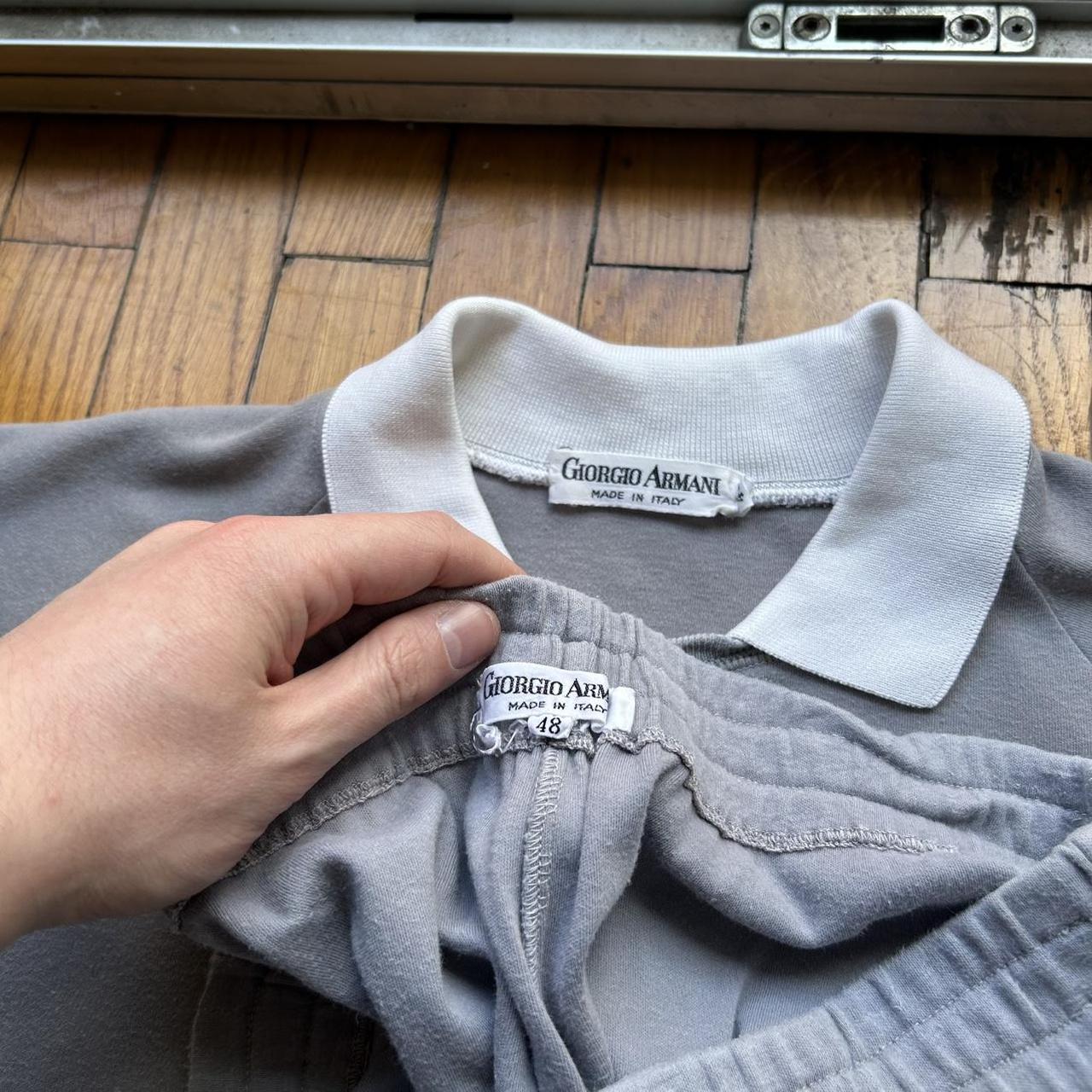 1980s Giorgio Armani Pyjama / Light Tracksuit Set S