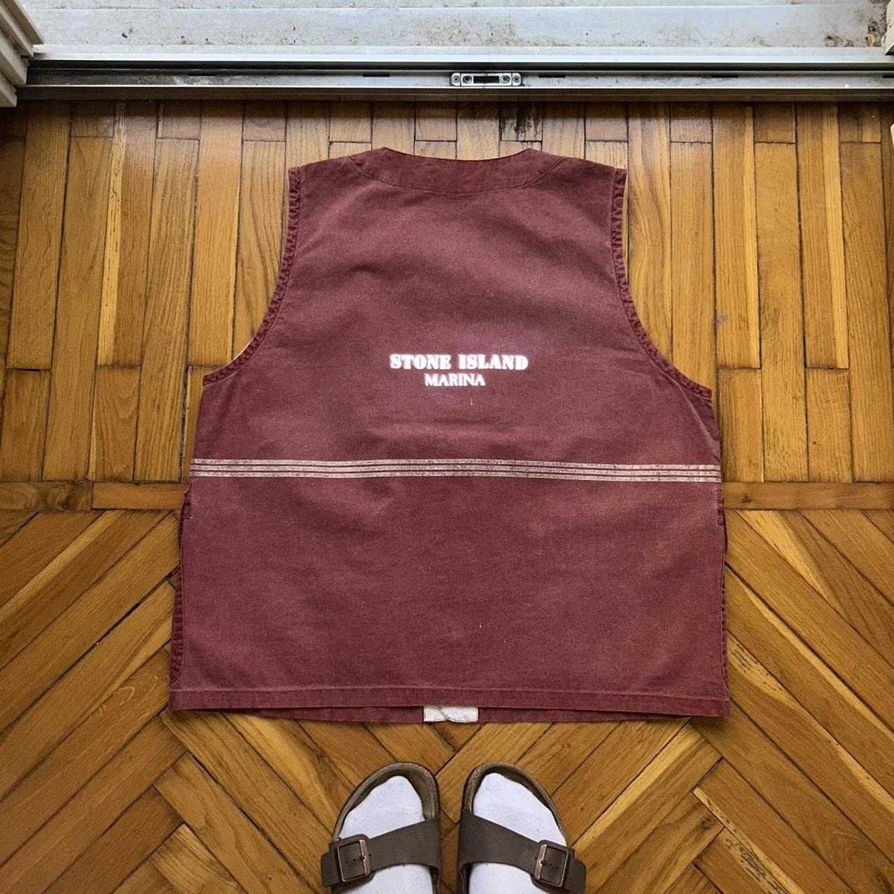 1992 Stone Island Marina Tela Stella Gilet XL