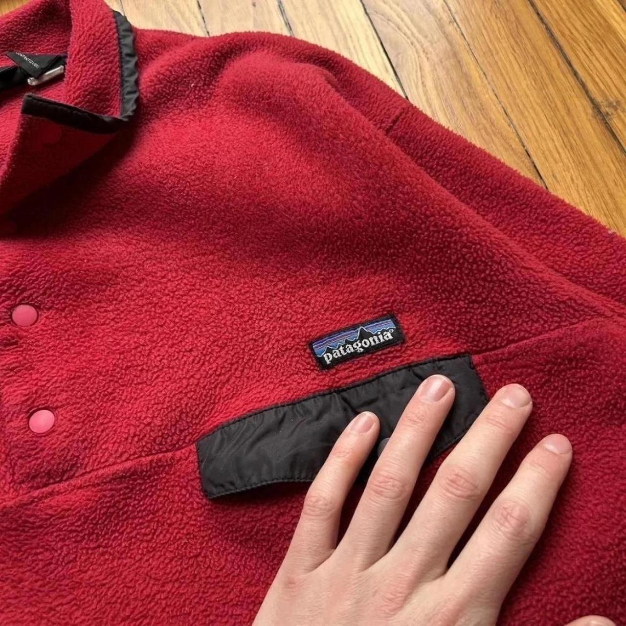 1990s Patagonia Synchilla Fleece Red L