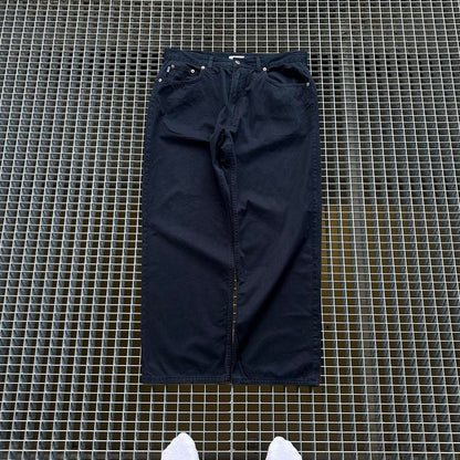 1990s Moschino Trousers Navy 36W 28L