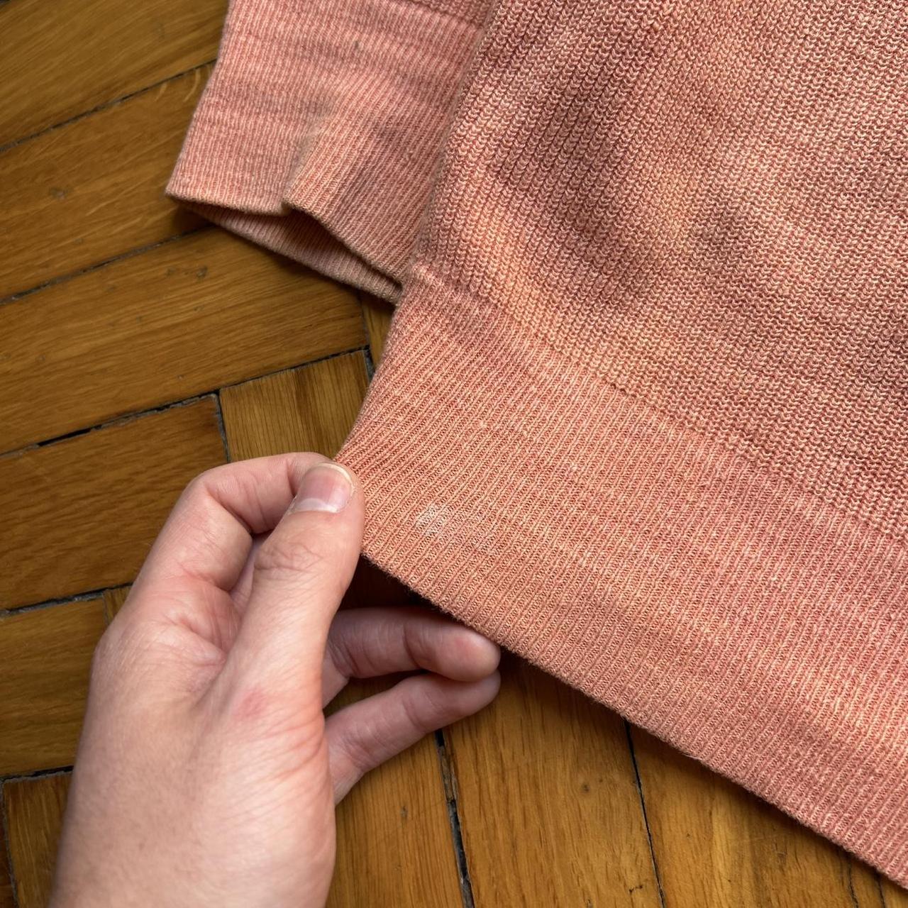 1980s Stone Island Knitted Jumper Orange L