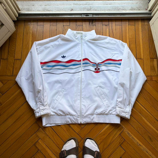 1980s Adidas Originals Ivan Lendl Jacket White L