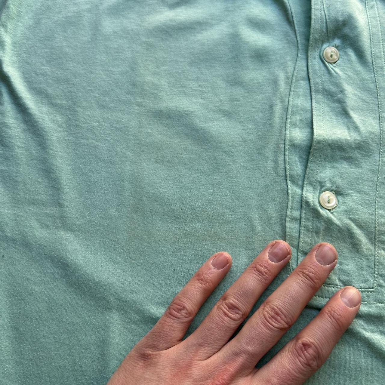 1980s CP Company Polo Shirt Green M