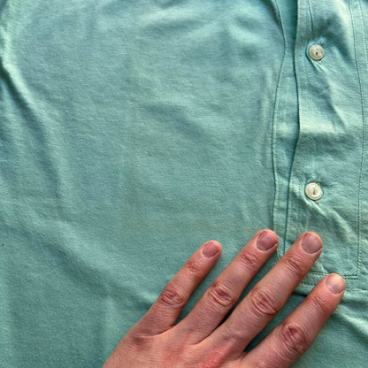 1980s CP Company Polo Shirt Green M