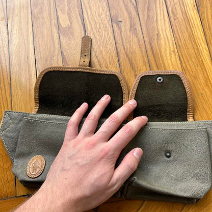 1980s CP Company Leather Bum Bag OS