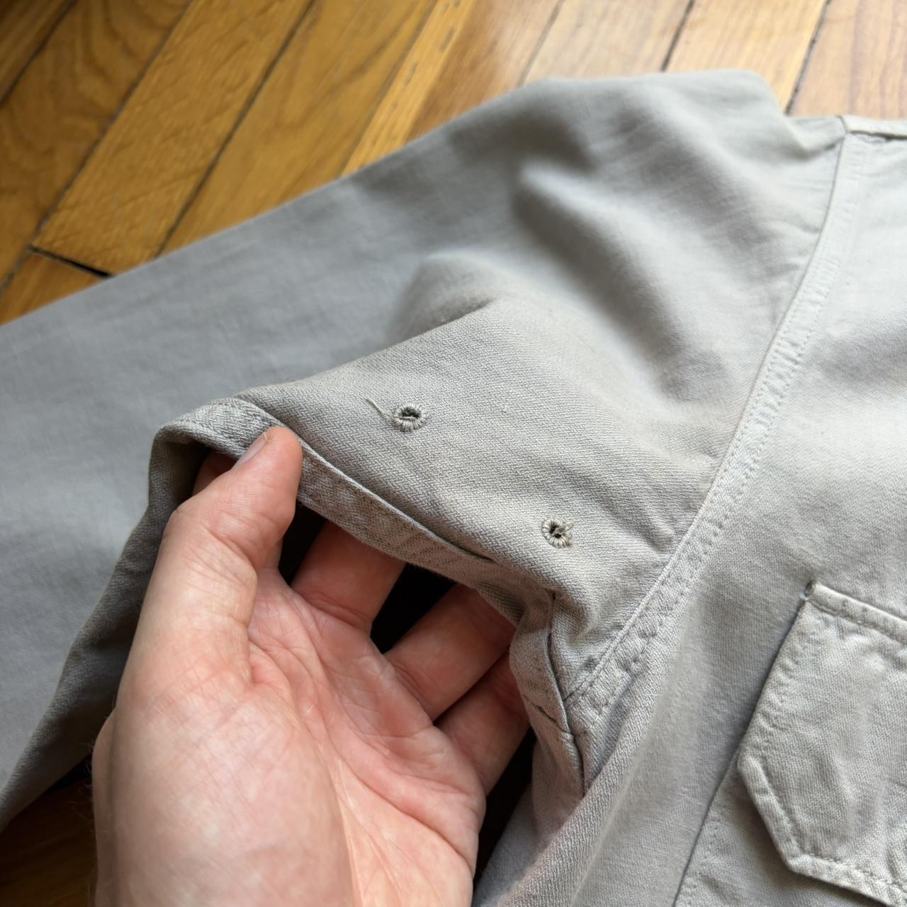 S/S 1996 Stone Island Marina Linen & Cotton Shirt M