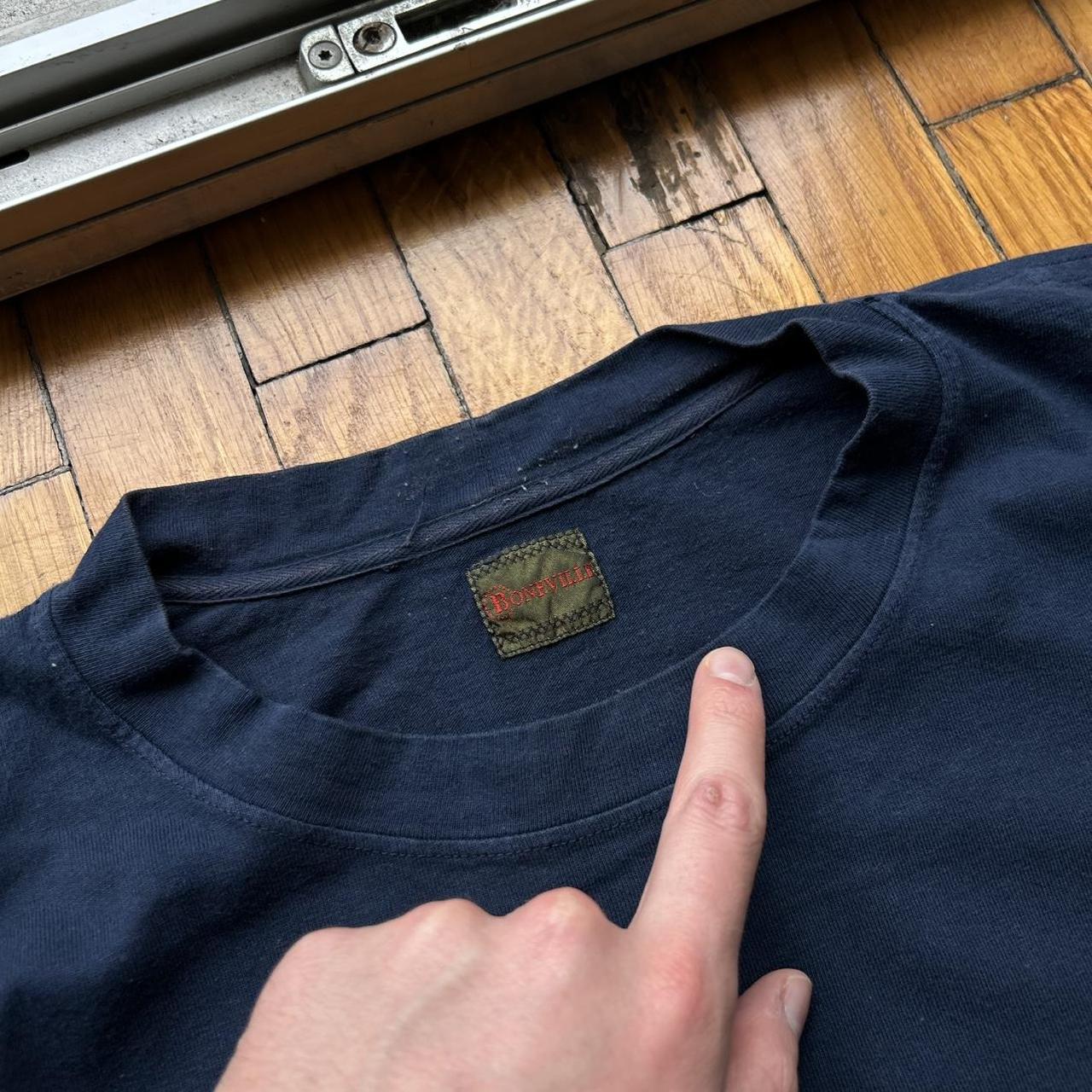 1980s Boneville T Shirt Navy M